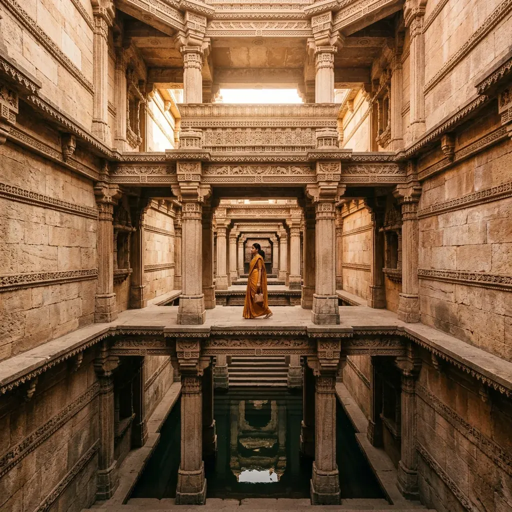 Ahmedabad Heritage travel highlights, Adalaj Stepwell