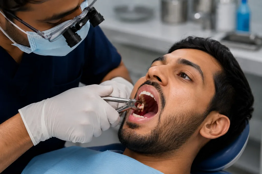 Gentle Tooth Extraction South Bopal Ahmedabad